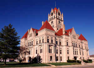 Rush County, Indiana Courthouse
