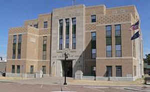 Lane County, Kansas Courthouse