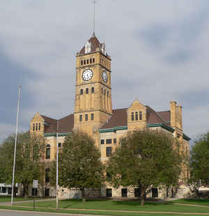 Mitchell County, Kansas Courthouse