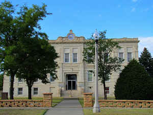 Ness County, Kansas Courthouse