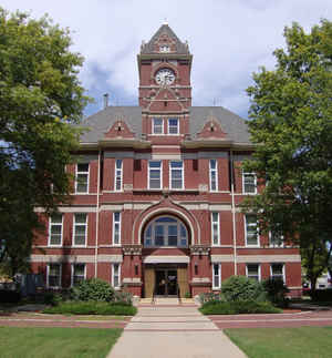 Rice County, Kansas Courthouse