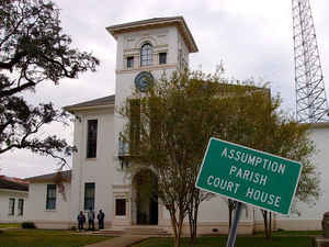 Assumption Parish, Louisiana Courthouse