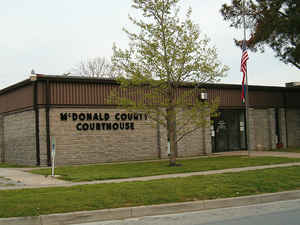 McDonald County, Missouri Courthouse