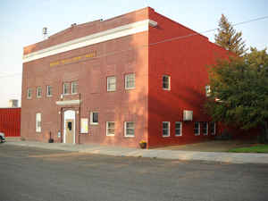 Golden Valley County, Montana Courthouse