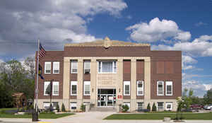 Musselshell County, Montana Courthouse