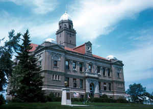 Saunders County, Nebraska Courthouse