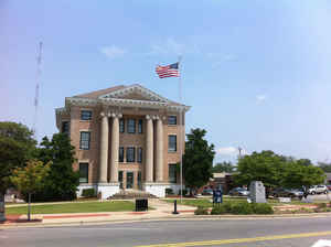 Hoke County, North Carolina Courthouse
