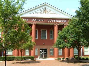 Lee County, North Carolina Courthouse