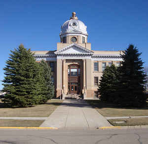 Foster County, North Dakota Courthouse