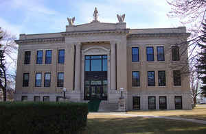 Pembina County, North Dakota Courthouse
