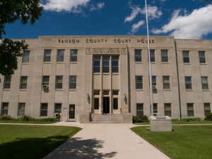 Ransom County, North Dakota Courthouse