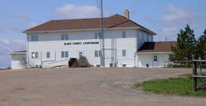 Slope County, North Dakota Courthouse