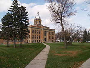 Traill County, North Dakota Courthouse