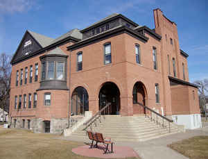 Wells County, North Dakota Courthouse