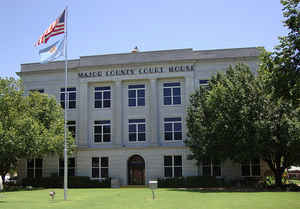 Major County, Oklahoma Courthouse
