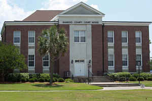 Bamberg County, South Carolina Courthouse