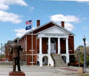 Edgefield County, South Carolina Courthouse