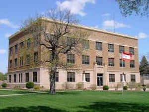 Lake County, South Dakota Courthouse