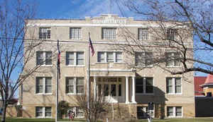 Camp County, Texas Courthouse