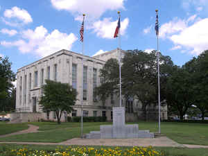 Falls County, Texas Courthouse