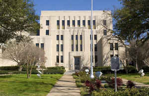 Gregg County, Texas Courthouse