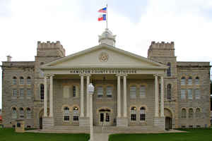 Hamilton County, Texas Courthouse