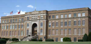 Hutchinson County, Texas Courthouse