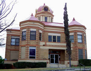 Kinney County, Texas Courthouse