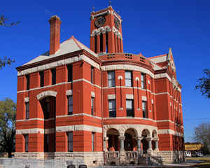 Lee County, Texas Courthouse