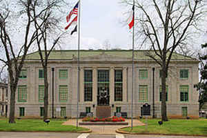 San Augustine County, Texas Courthouse