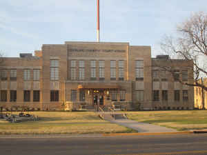 Sterling County, Texas Courthouse