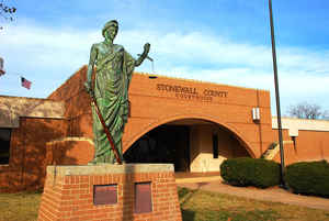 Stonewall County, Texas Courthouse