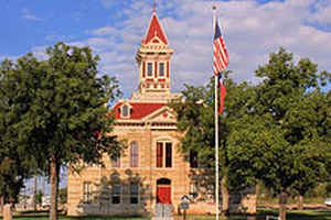 Throckmorton County, Texas Courthouse