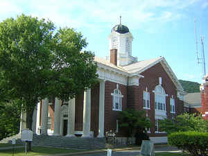 Bath County, Virginia Courthouse