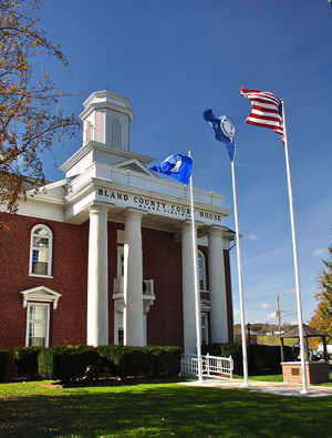 Bland County, Virginia Courthouse