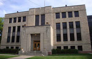 Hot Springs County, Wyoming Courthouse