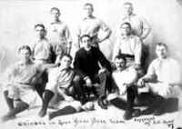 First photo of a Softball team, Chicago, 1897