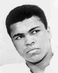 Muhammad Ali (born Cassius Marcellus Clay, Jr.