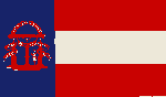 Georgia State Flag, c. 1902-1906