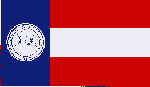 Georgia State Flag, c. 1920-1956
