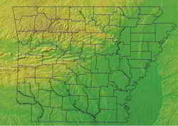 Arkansas Geography: Land Regions