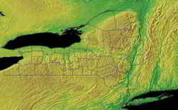 New York Geography: Land Regions