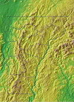 Vermont Geography: Land Regions