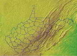 West Virginia Geography: Land Regions