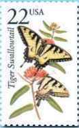 astern Tiger Swallowtail Postage