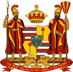 Coat of arms of the Kingdom of Hawaii