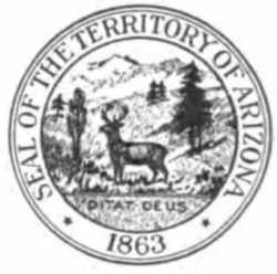 Arizona Territorial Seal of 1863