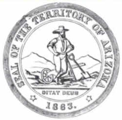 Arizona Territorial Seal of 1863