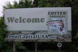 Arkansas State Trout Capital of the USA: Cotter