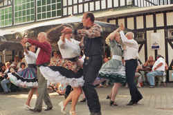 Colorado State Folk Dance: Square dancing